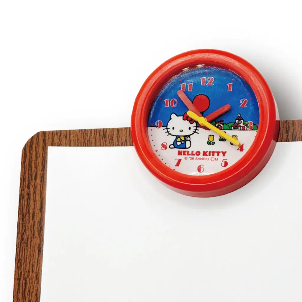 サンリオキャラクターズデザインのレトロなアイテム2種が、全国のカプセルトイ自販機に新登場！「レッスンバッグミニキーホルダー」と「壁掛け時計風クリップキーホルダー」が、2026年2月中旬より順次発売！ 画像 16