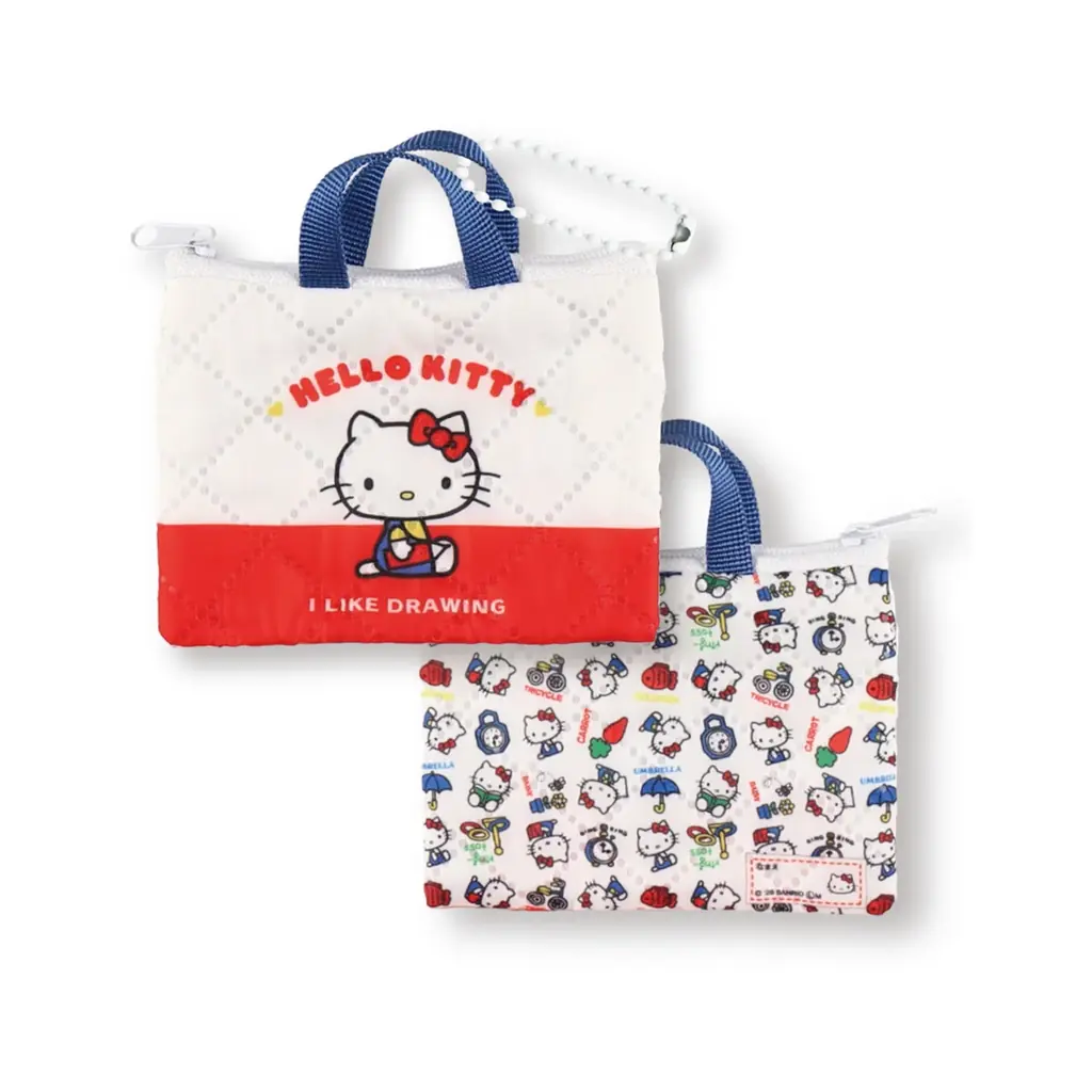 サンリオキャラクターズデザインのレトロなアイテム2種が、全国のカプセルトイ自販機に新登場！「レッスンバッグミニキーホルダー」と「壁掛け時計風クリップキーホルダー」が、2026年2月中旬より順次発売！ 画像 3