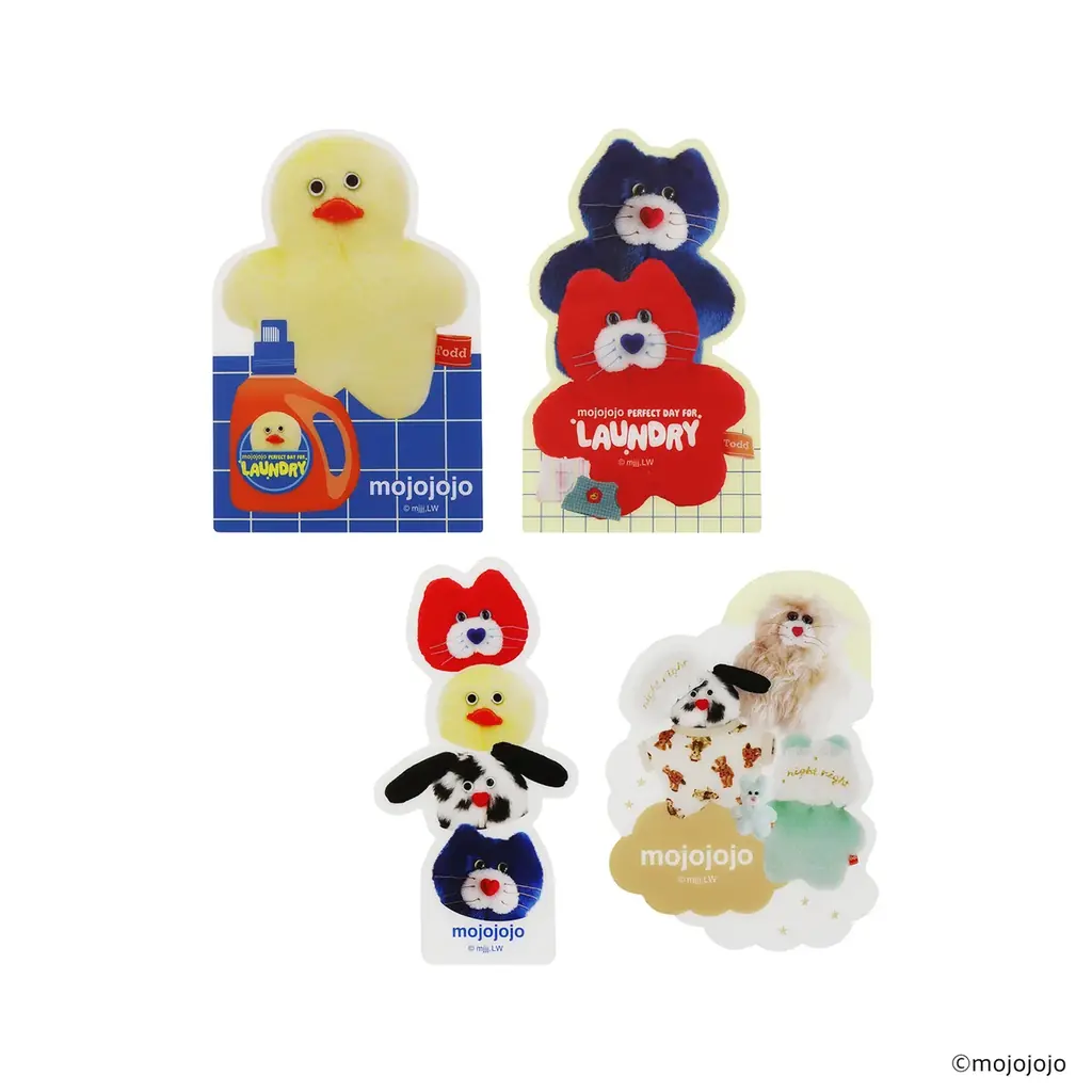 mojojojoコラボに新作が登場！「LAUNDRY」がテーマの新作ステーショナリーを3月7日より全国の書店・雑貨店で発売 画像 10