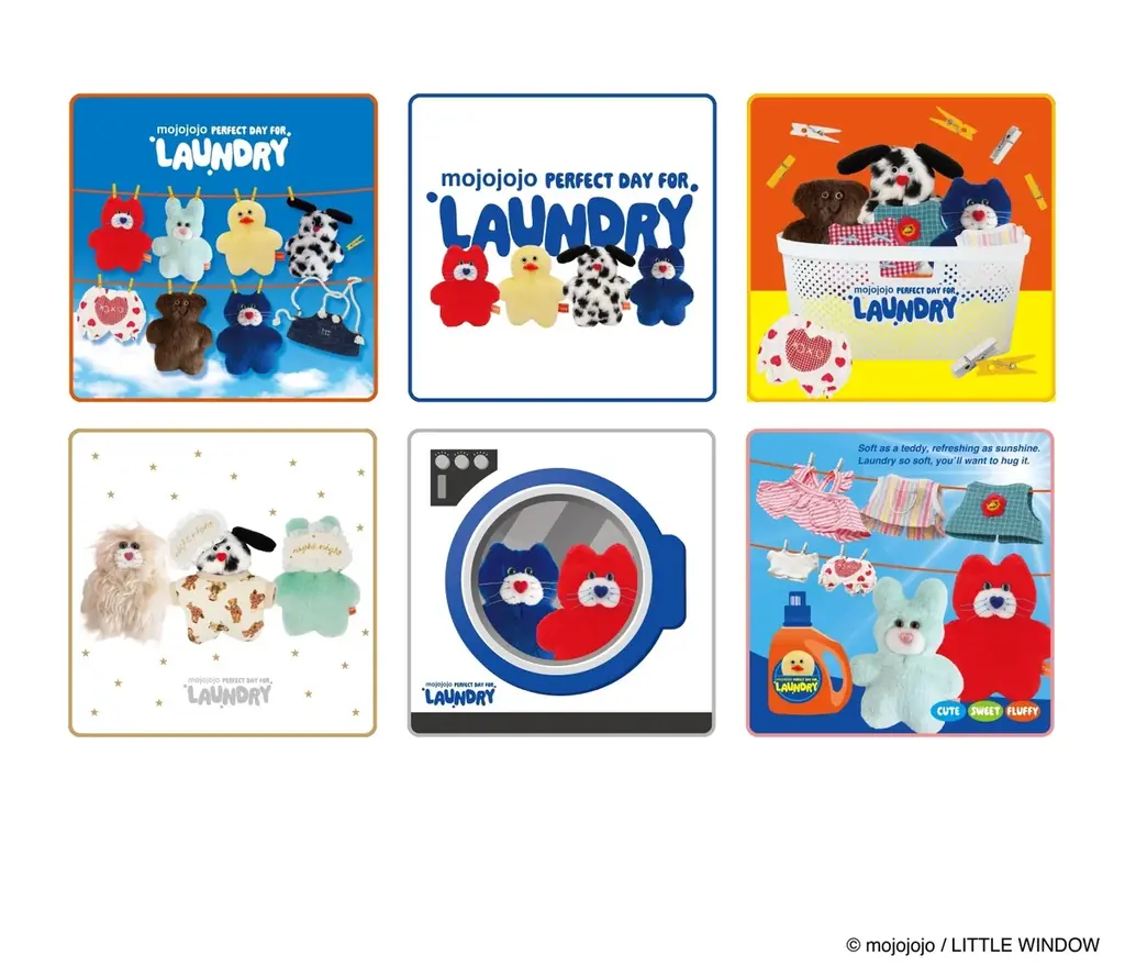 mojojojoコラボに新作が登場！「LAUNDRY」がテーマの新作ステーショナリーを3月7日より全国の書店・雑貨店で発売 画像 14
