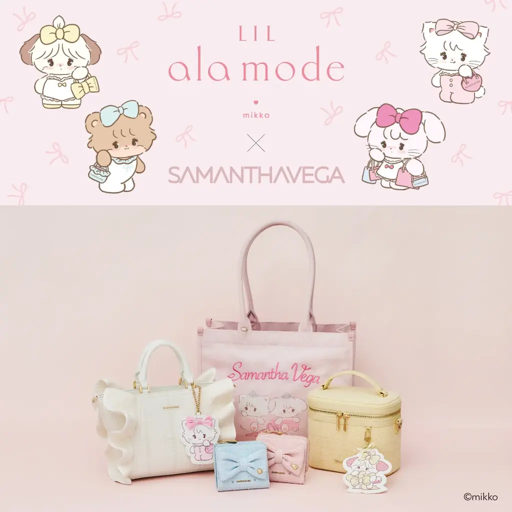 Lil ala mode×SAMANTHAVEGAコラボレーションアイテムが新登場！ 画像 1