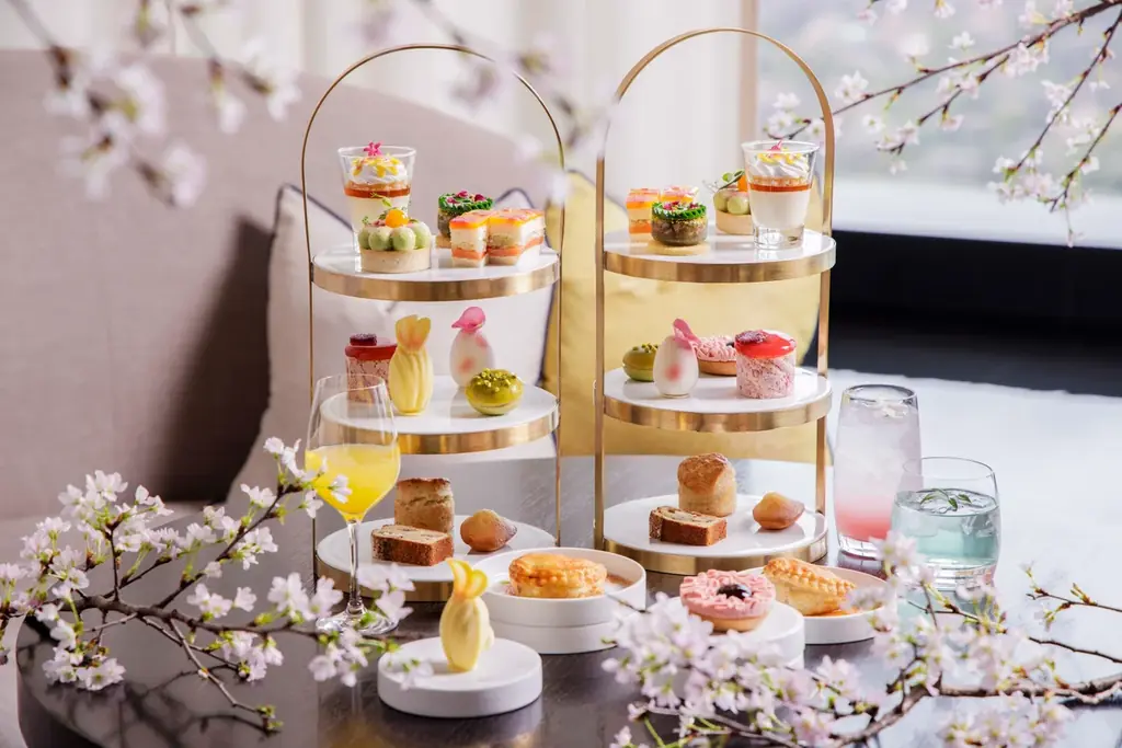 【フォーシーズンズホテル東京大手町】桜シーズン到来　桜とヨーロッパの春をテーマに桜スプリングアフタヌーンティー 画像 1
