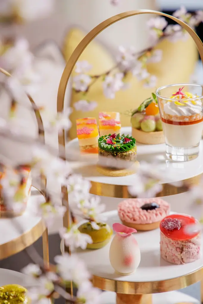 【フォーシーズンズホテル東京大手町】桜シーズン到来　桜とヨーロッパの春をテーマに桜スプリングアフタヌーンティー 画像 2