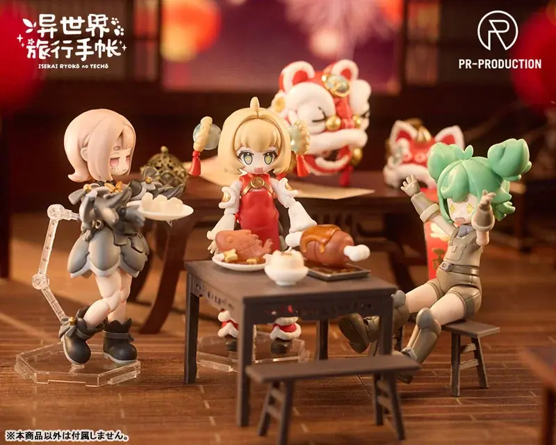 『異世界旅行手帳』より、「SP01 新人戦士 レニー・ブラウン 新春Ver.」「拡張パック SPE01 伝説の瑞獅」プラスチックキットが登場。 画像 9