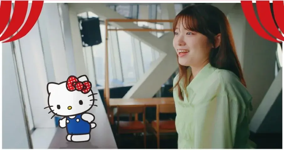 REBORN×RIBBON　生まれ変わる栄に HELLO KITTY が登場！ 画像 4