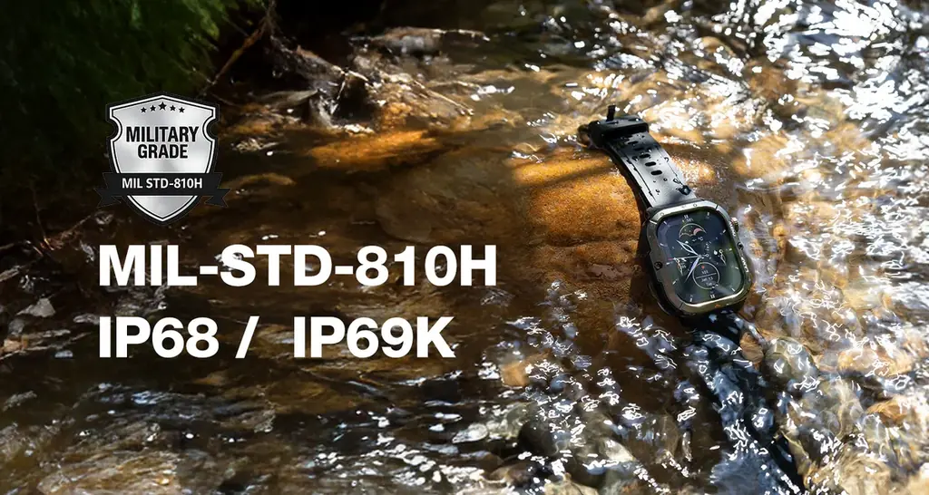 AGM、エントリー価格で軍用レベルの耐久スマートウォッチ「Legion 3」を日本先行販売 画像 2