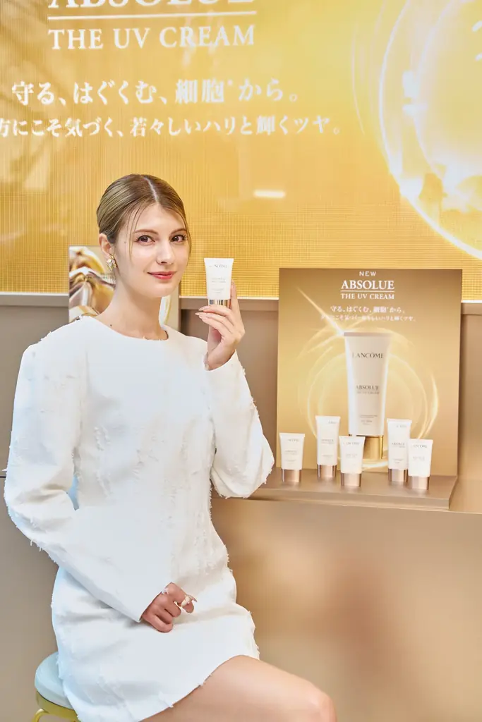 「アプソリュ ザ UV クリーム」が世界に先駆けて先行発売。〈ランコム 表参道ヒルズ店 ゴールドUV POP UP EVENT〉2026年2月14日（土）～ 3月22日（日）期間限定開催 画像 3