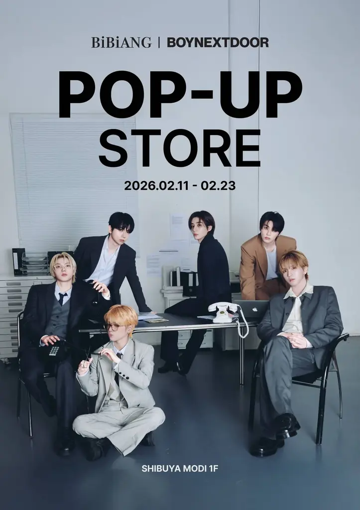 BiBiANG日本初POP UPが渋谷モディで開催