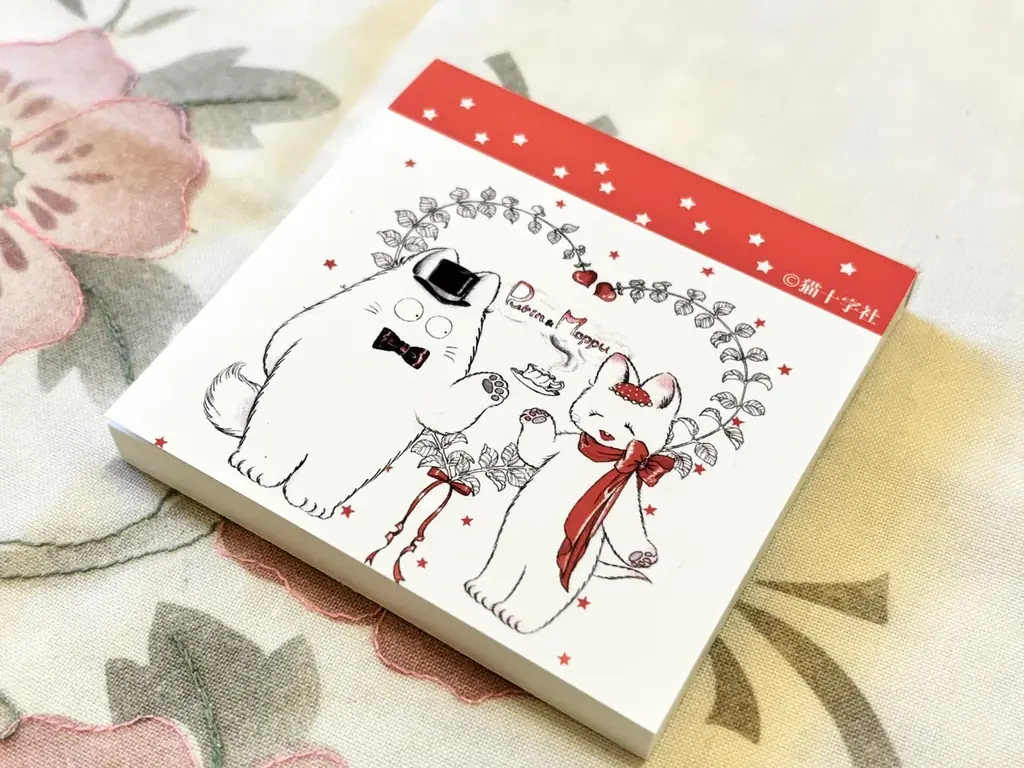 猫十字社『小さなお茶会』オリジナルグッズ、2/14（土）より「猫の横丁オンラインショップ」 にて販売開始！　タンブラーやステーショナリーなどキュートな商品が多彩！　複製原画（受注生産）の購入も受付 画像 3