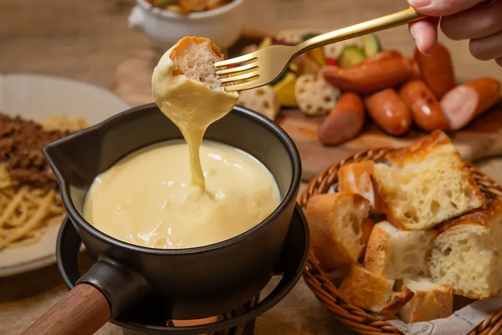 春の歓送迎会はこれで決まり！とろ〜りチーズフォンデュプラン販売開始。神戸メリケンパークのベーカリーカフェ「TOOTH TOOTH FISH IN THE FOREST」 画像 2