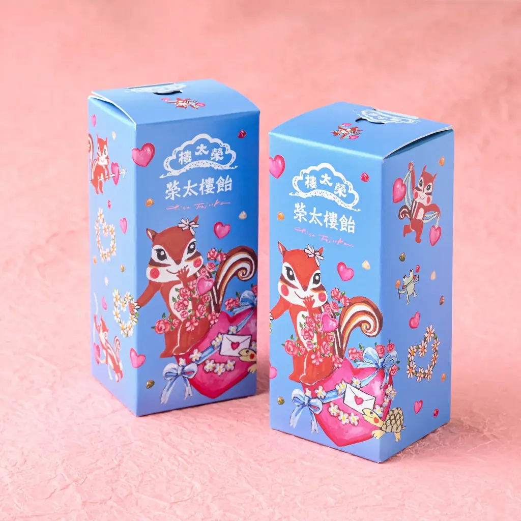 【藤岡ちさ×榮太樓】　ホワイトデー限定榮太樓飴・果汁飴発売 画像 2