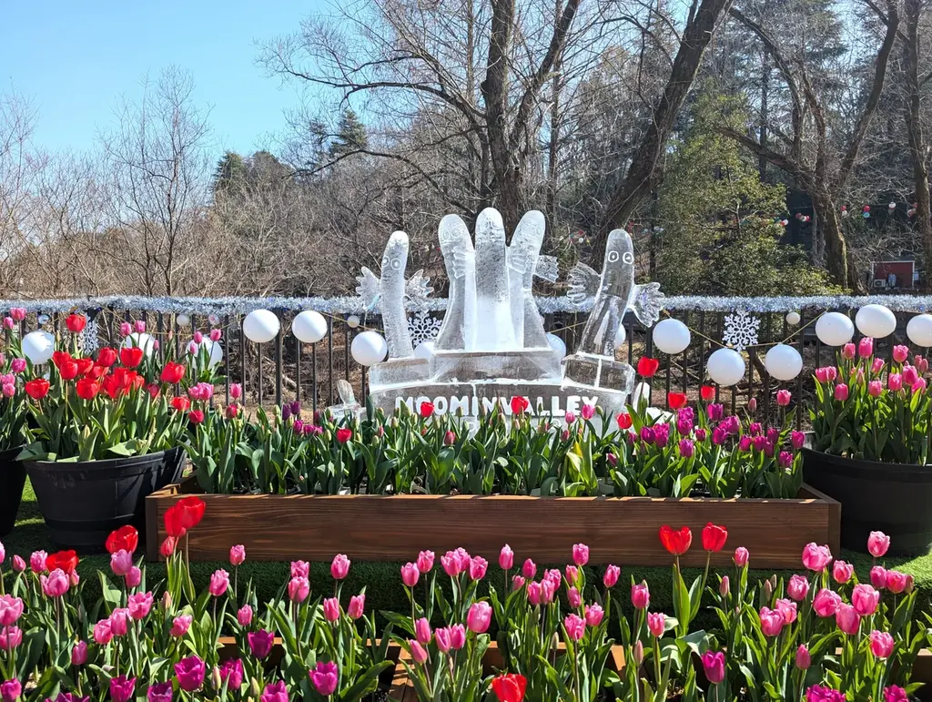 ムーミンバレーパーク初の氷彫刻展示を開催！世界大会で活躍する彫刻師によるアイスカービングのライブパフォーマンスに来園者が魅了 画像 4