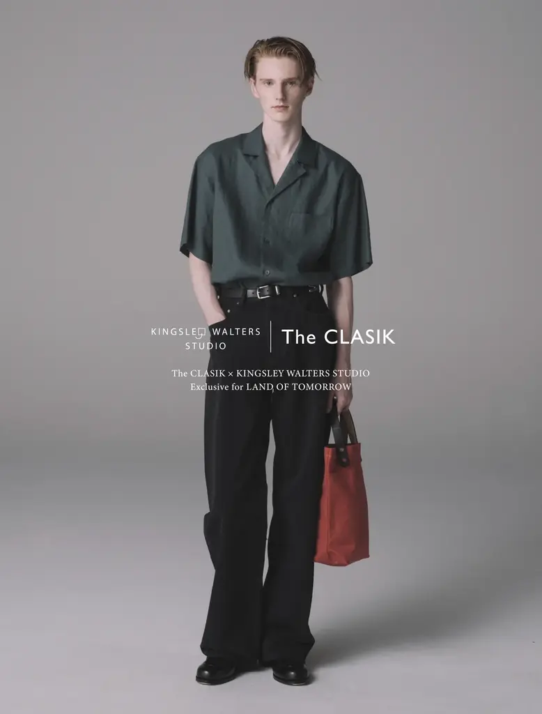 ロンドンを拠点に活動する＜キングスレー ウォルターズ スタジオ＞と普遍的ながら現代的なスタイルを提案する＜ザ クラシック＞にLAND OF TOMORROWが別注したバックを2月20日(金)から発売。 画像 3