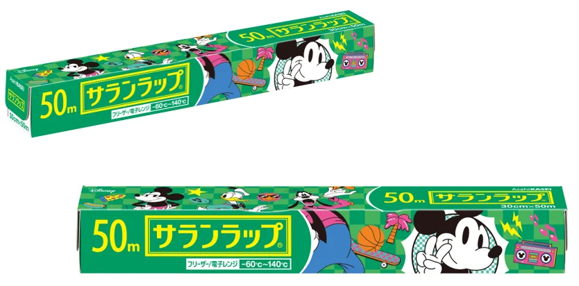 ＜いつもの時間にディズニーの魔法を！＞サランラップ® ・ジップロック®より、春らしい“ミッキー＆フレンズ”デザインが登場！2月16日（月）より数量限定で出荷開始 画像 2