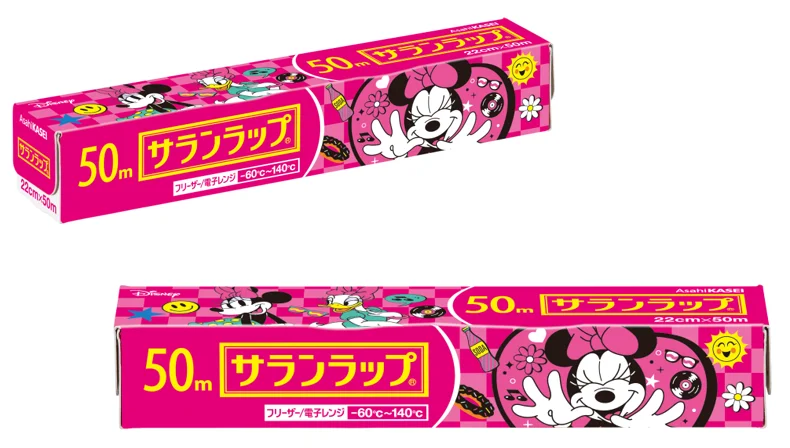 ＜いつもの時間にディズニーの魔法を！＞サランラップ® ・ジップロック®より、春らしい“ミッキー＆フレンズ”デザインが登場！2月16日（月）より数量限定で出荷開始 画像 3