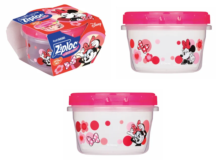 ＜いつもの時間にディズニーの魔法を！＞サランラップ® ・ジップロック®より、春らしい“ミッキー＆フレンズ”デザインが登場！2月16日（月）より数量限定で出荷開始 画像 5