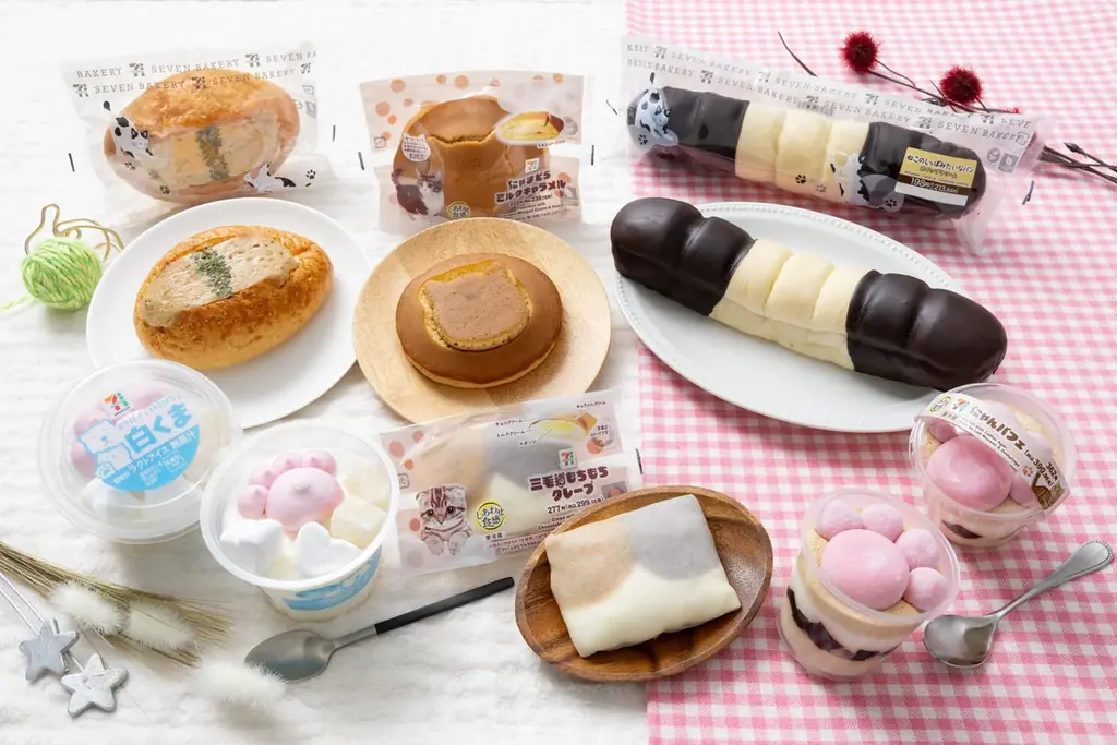 セブンの猫フェア『にゃんこ発見』全6品が順次発売