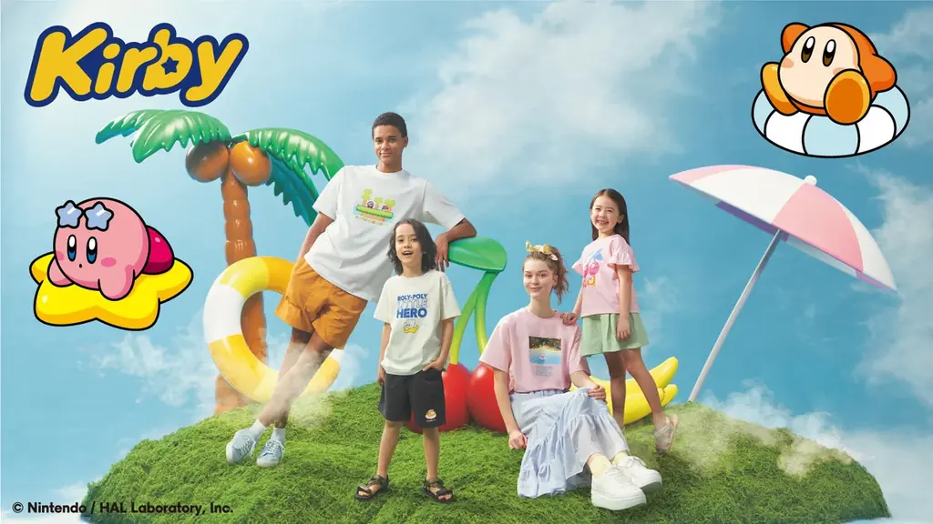 5月1日発売 ジーユー×星のカービィ リゾート