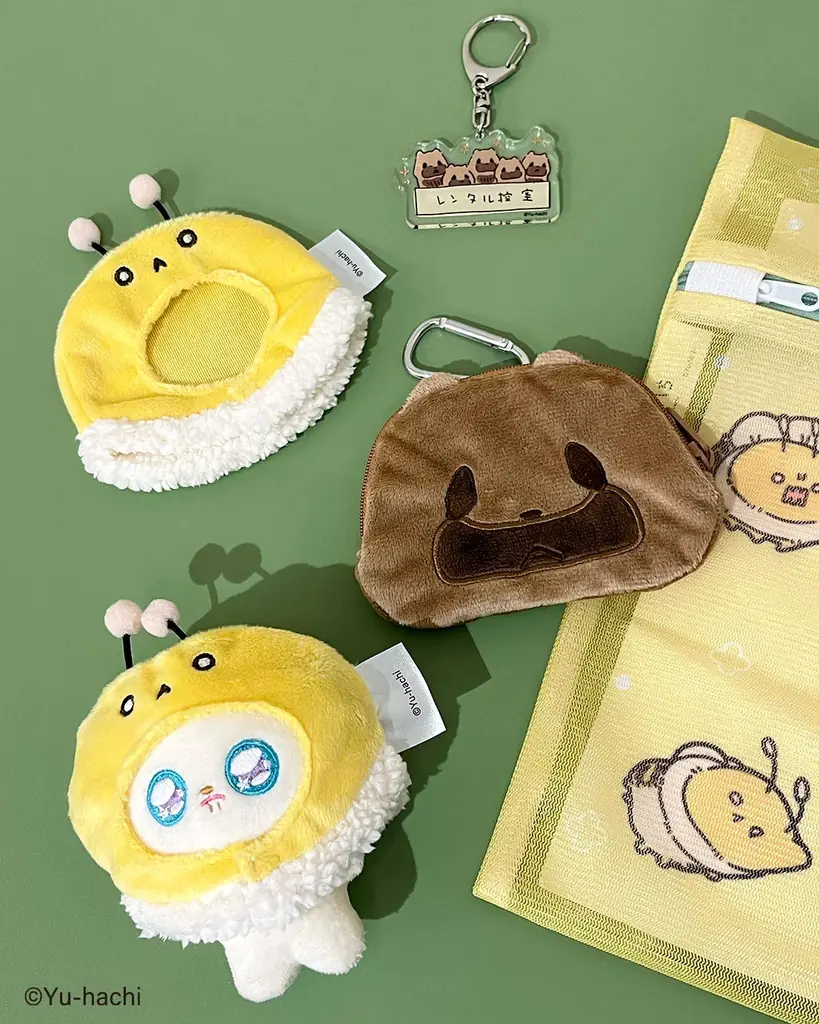 大人気クリエイター「遊ハち」さんが描く「はちさん」と「たぬき」とのコラボ雑貨がサンキューマートに新登場！全品390円（税込429円）で3月中旬より発売 画像 4