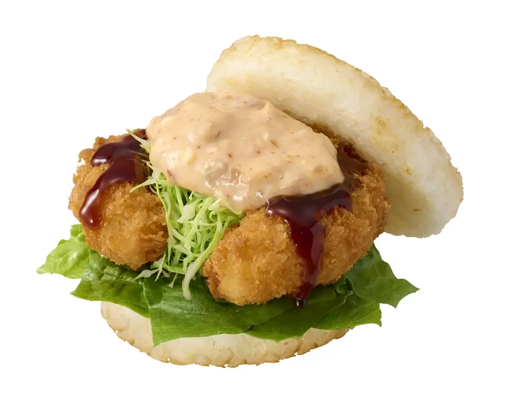 『まるごと』コラボ第8弾！海老フライ×駿河湾産桜えびの海老を堪能するバーガー 画像 3