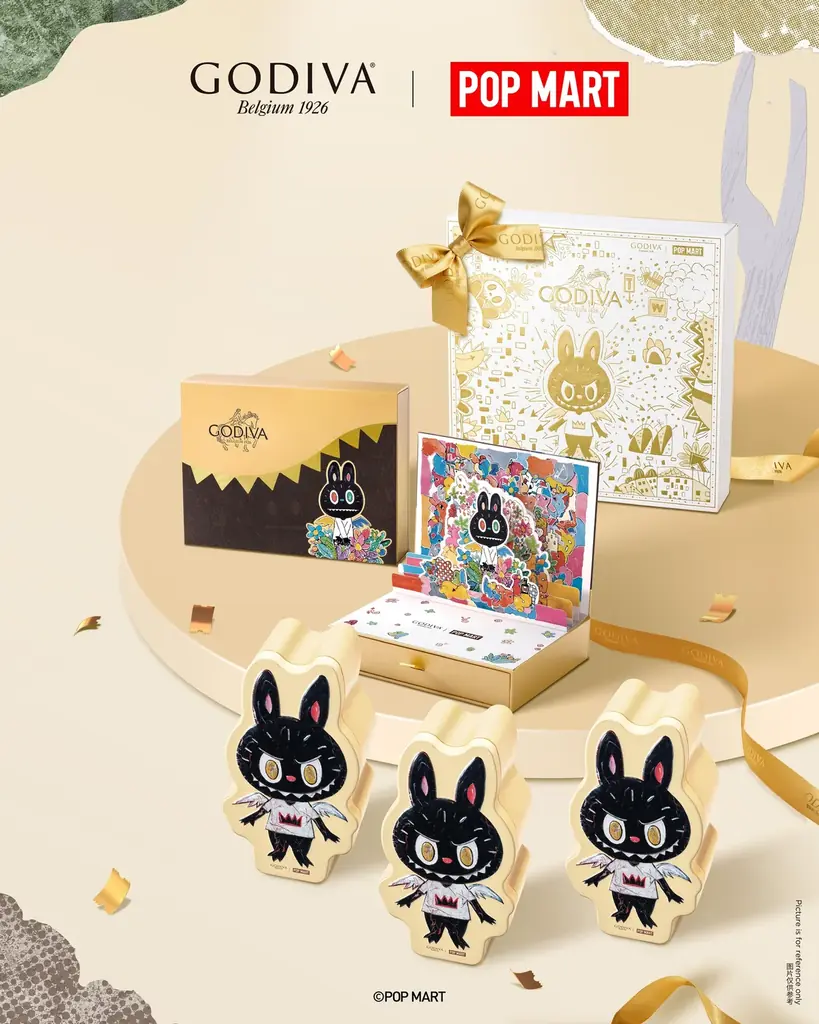 LABUBUがゴディバのチョコレートやドリンク、ソフトクリームに登場！「GODIVA × LABUBU」コレクション発売！ 画像 1