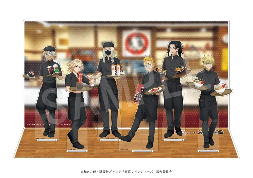 TVアニメ『東京リベンジャーズ』と「焼肉冷麺やまなか家」のコラボレーションが決定！やまなか家の制服を着た武道たち6人の描き下ろしグッズの販売や、ここでしか味わえないスタミナ抜群のコラボメニューが登場！ 画像 11