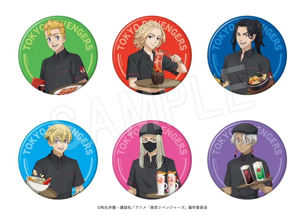 TVアニメ『東京リベンジャーズ』と「焼肉冷麺やまなか家」のコラボレーションが決定！やまなか家の制服を着た武道たち6人の描き下ろしグッズの販売や、ここでしか味わえないスタミナ抜群のコラボメニューが登場！ 画像 6