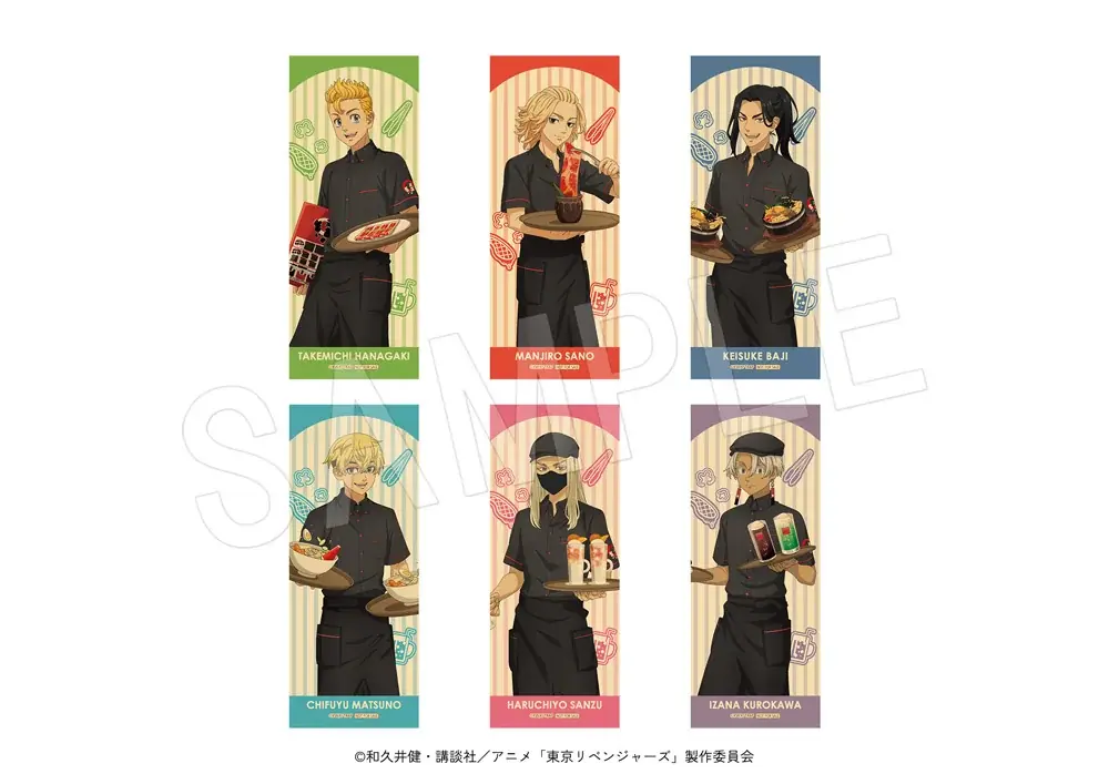 TVアニメ『東京リベンジャーズ』と「焼肉冷麺やまなか家」のコラボレーションが決定！やまなか家の制服を着た武道たち6人の描き下ろしグッズの販売や、ここでしか味わえないスタミナ抜群のコラボメニューが登場！ 画像 9