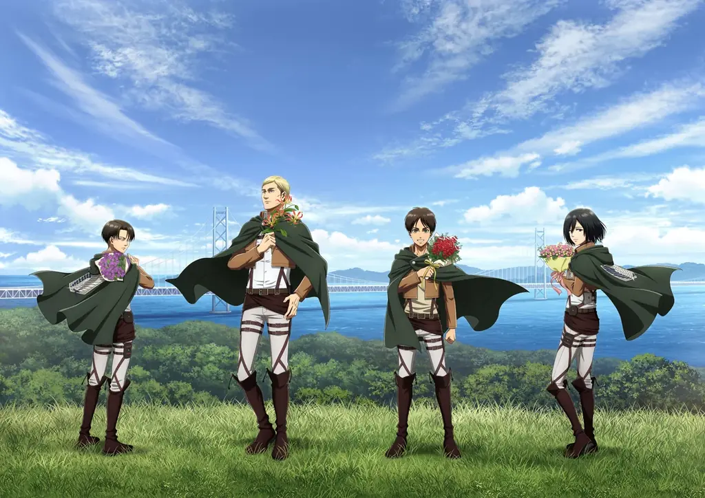 この春、淡路島で「自由」を求める戦いが始まるTVアニメ『進撃の巨人』×ニジゲンノモリ コラボイベント2026年3月14日（土）～12月13日（日）開催 画像 2