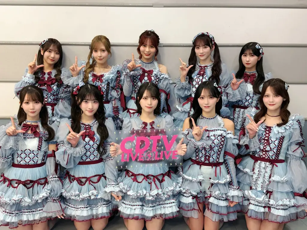 ＝LOVE　TBS系「CD TVライブ！ライブ！」に生出演し、新曲『劇薬中毒』を新衣装で初披露！！新曲『劇薬中毒』は2/17(火)0:00～先行配信スタート！！ 画像 1