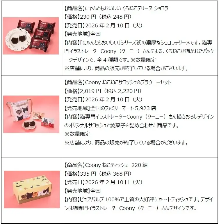 2月22日“ねこの日”を盛り上げる「ファミリ～にゃ～ト大作戦！」開催中！「かわいい」から「救う」へ、キャンペーン商品の売上の一部が地域猫活動の支援に！「ねこの日」消費動向の調査結果を公開！ 画像 17