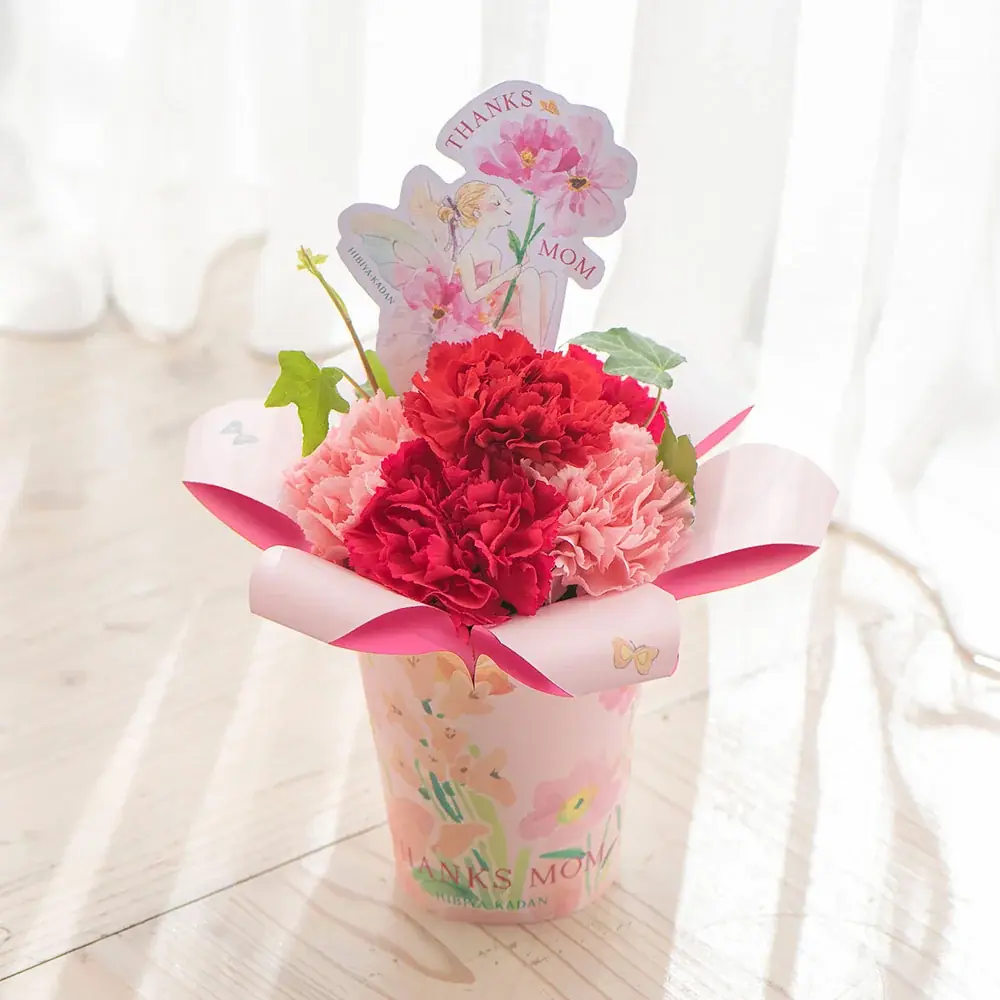 国産花材商品を大幅拡充、産地のこだわりと想いを届ける母の日ギフトの予約販売を日比谷花壇オンラインショップで開始。人気イラストレーター湯浅望氏とのコラボギフトも登場！ 画像 7