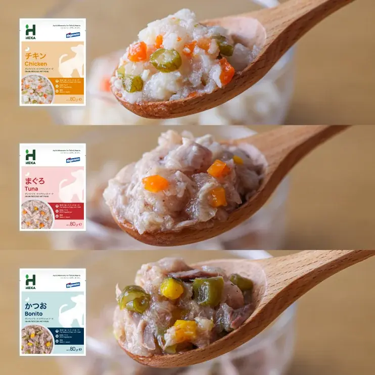 【ウェットフードの新常識】電子レンジ対応パウチ「HEKAグレインフリードッグウェットフード」｜はごろもフーズ株式会社×獣医師の共同開発商品　2026年3月5日(木)新発売 画像 3