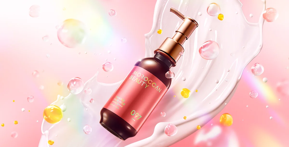 トステア®*・PPT*¹補修成分配合！うねり髪を科学するモロッカンビューティ ハイドロリペアシリーズから、うねり補整*²ヘアミルクが新登場！ 画像 1