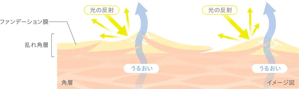 約0.02mmの角層に着目。１日メイクくずさない。角層ケア*¹下地、誕生。生ツヤ肌*²つづく「ソフィーナ　プリマヴィスタ　角層保水プライマー」 画像 3