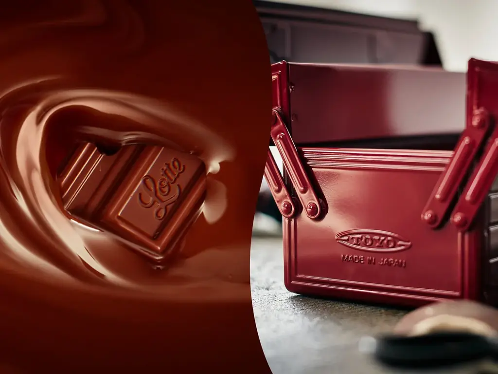 「本物」へのこだわりを感じる「一生モノ」の出会い――ロッテ『Ghana』が老舗工具箱メーカー『東洋スチール』とコラボ！「Ghana×TOYO STEELツールボックスセット」2月20日10時より発売 画像 2