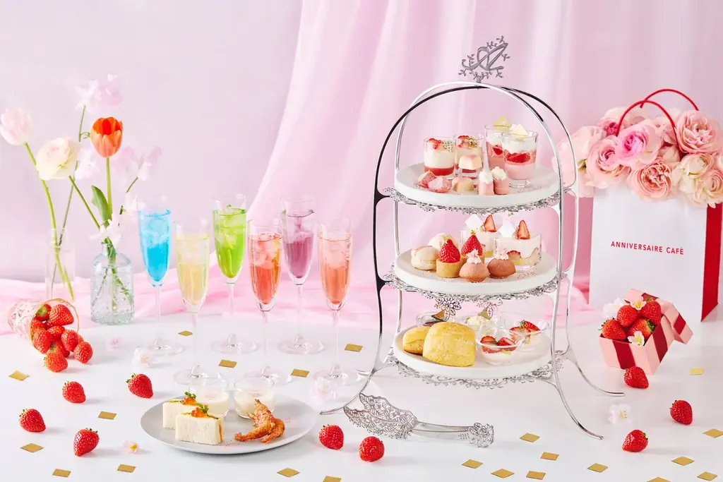 アニヴェルセルカフェ 表参道にて「Strawberry Celebration Sweets Fair」開催 画像 3