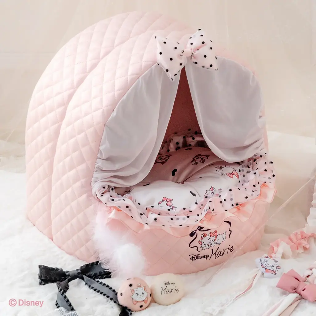 ディズニー映画「おしゃれキャット」の『マリー』をデザイン大人っぽく進化した猫用グッズ2026春夏コレクション発売 画像 2