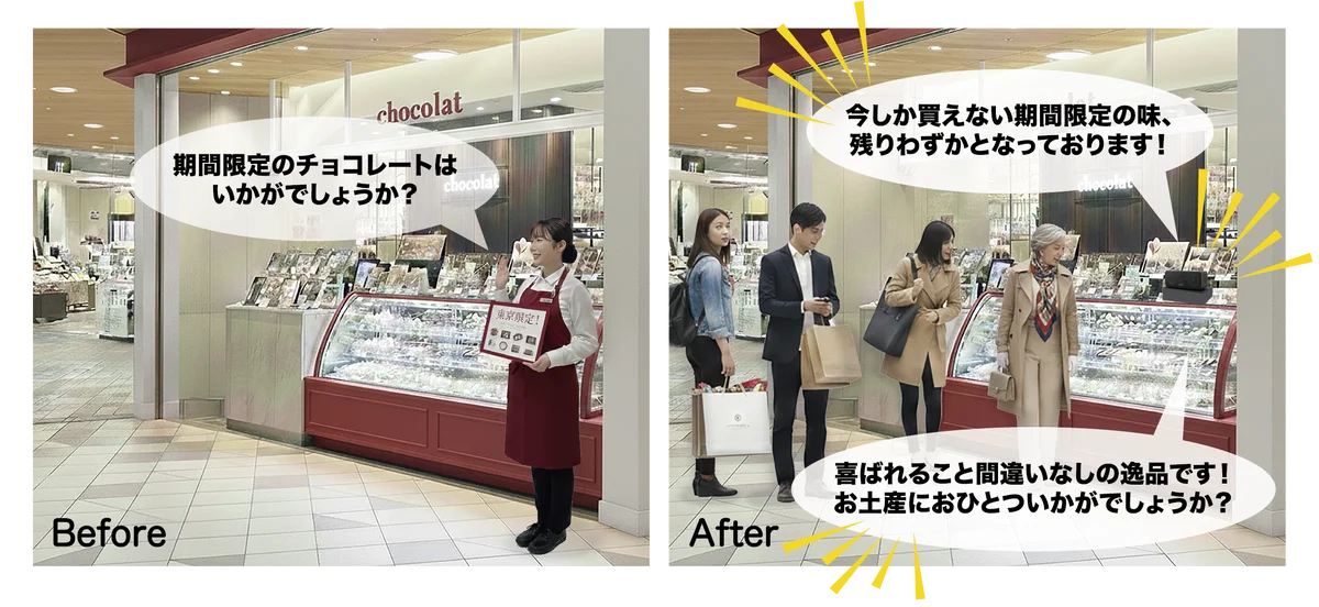 「売れる」呼び込みのエキスパートとなる新プロダクト　次世代AI販促デバイス「TTG-HELLO」を2026年3月20日から販売開始 画像 1