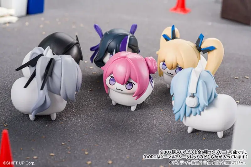 『勝利の女神：NIKKE』より、電動で走る「DORO」軍団のトレーディングフィギュアが「あみあみ」から登場。 画像 18