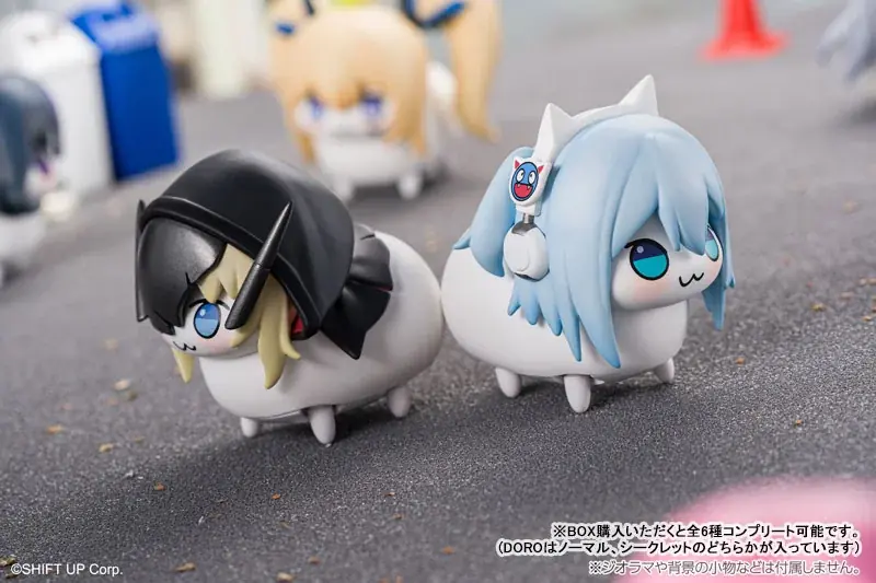 『勝利の女神：NIKKE』より、電動で走る「DORO」軍団のトレーディングフィギュアが「あみあみ」から登場。 画像 19