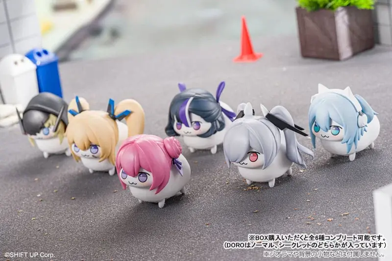 『勝利の女神：NIKKE』より、電動で走る「DORO」軍団のトレーディングフィギュアが「あみあみ」から登場。 画像 2