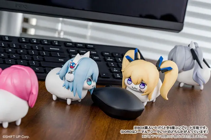 『勝利の女神：NIKKE』より、電動で走る「DORO」軍団のトレーディングフィギュアが「あみあみ」から登場。 画像 22