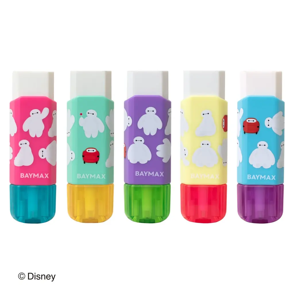 消しゴム「エアイン」、ケース消しゴム「Cluttoくるっと」 「＜限定＞ベイマックスデザイン」2種類を販売開始 画像 2