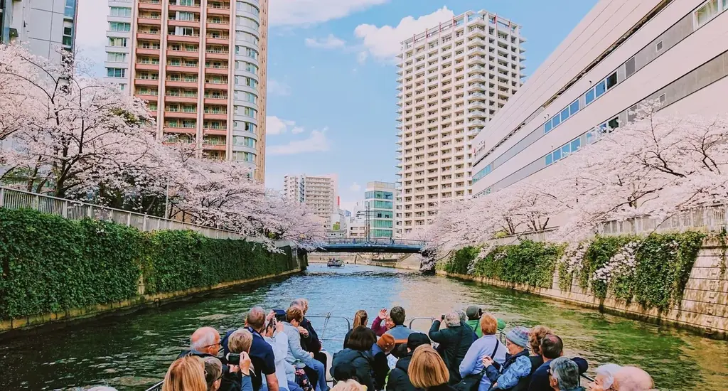 【2026年お花見】目黒川の桜を「水上の特等席」で。グッドデザイン賞受賞船でのBARクルーズや貸切プランが登場｜予約受付開始 画像 1