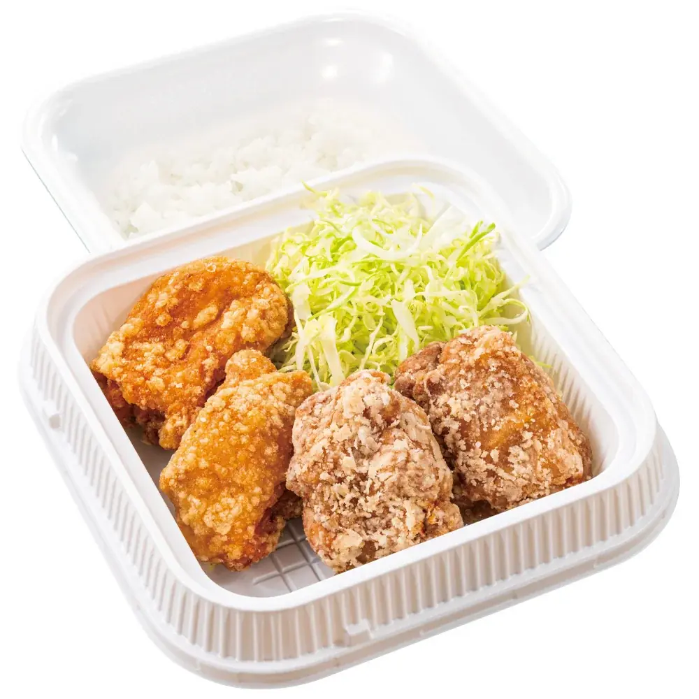 【にんにく香る】主役級おかずを一度に味わう「にんにくからあげと肉野菜炒め定食」からやまに新登場！ 画像 6