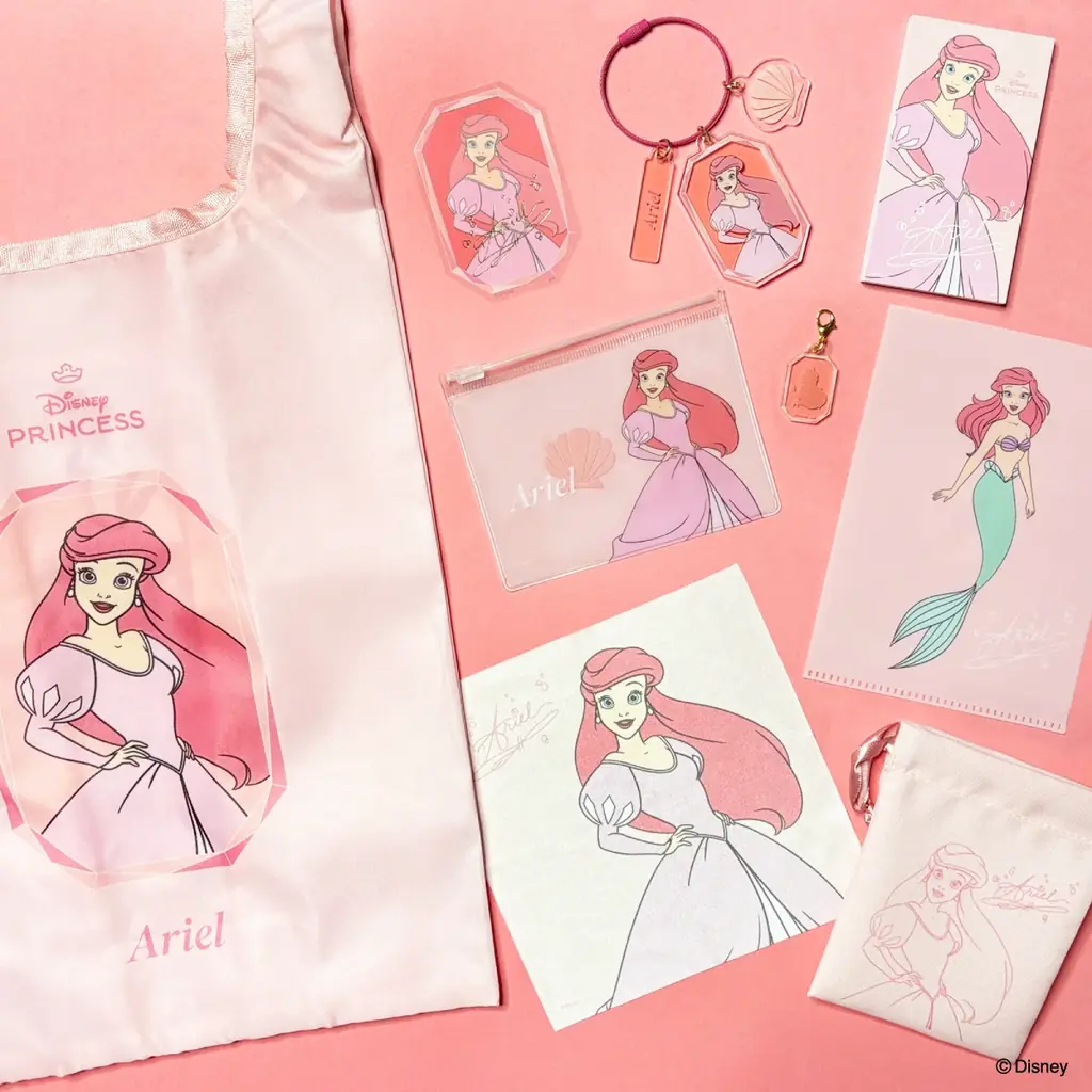 【キャンドゥ】パステルカラーで彩られたディズニープリンセスの商品が登場！ 画像 4