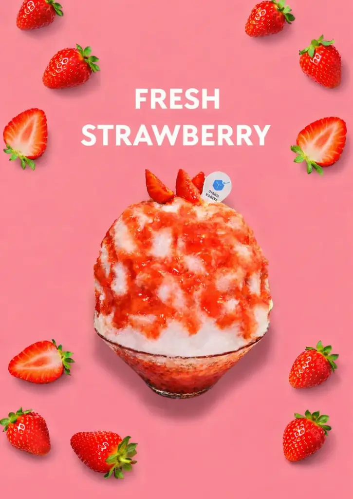 生いちごかき氷発売