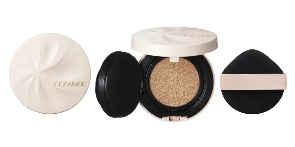 セザンヌからクッションファンデが新登場！ 薄膜カバーでつるんと艶肌が続く、美容液発想のファンデーション 画像 2