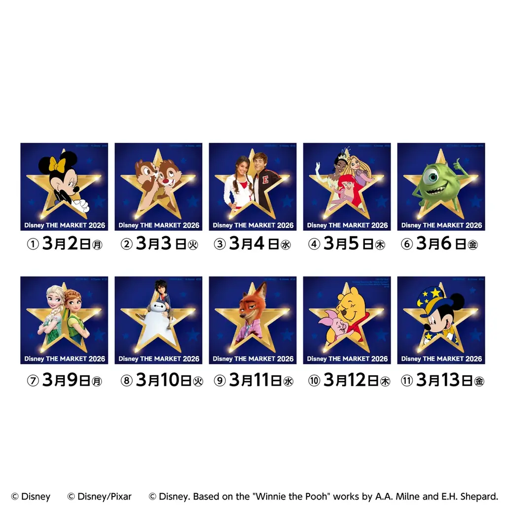 【限定含む4000以上のアイテムが勢揃い】ディズニー最大級のショッピング・イベントが今年も銀座三越にやってくる！2月25日（水）から『Disney THE MARKET 2026』スタート！ 画像 18
